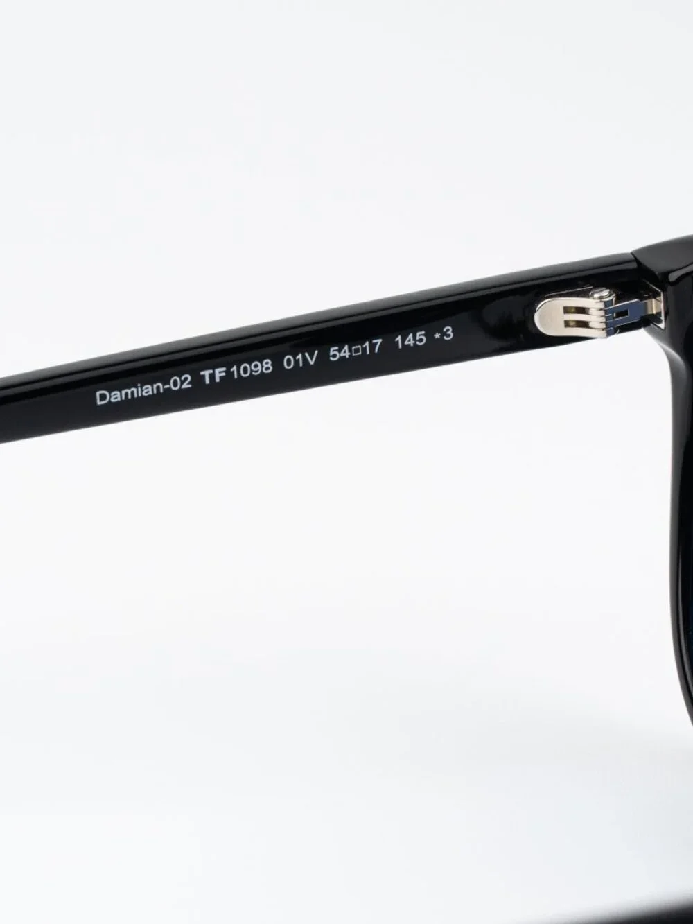 Tom Ford DAMIAN-02 Men Sunglasses Black Blue Pilot FT1098 01V NEW AUTHENTIC